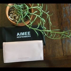 NWOT Marietta Blush Pink Bifold Wallet & Dust Bag